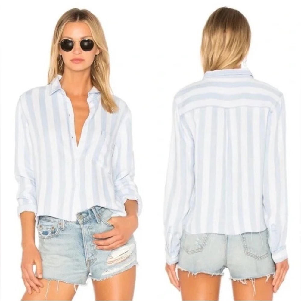 🌀Rails women’s Bishop Distressed Shirt